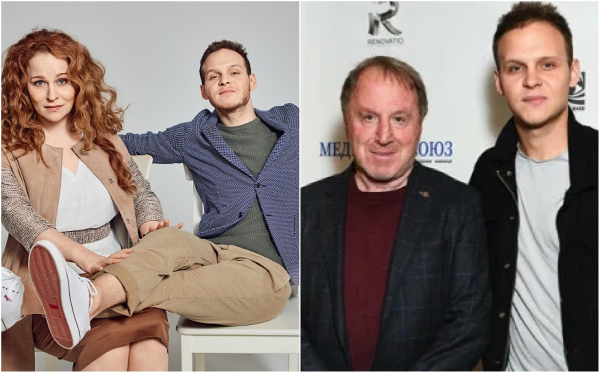 Агриппина, Данил и Владимир Стекловы