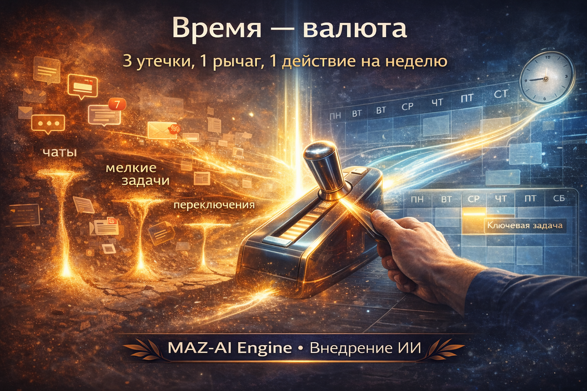 Время - валюта. Найди и устрани утечки с нейросетью.