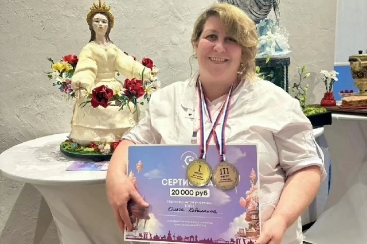    Кондитер из удмуртской деревни привезла две победы с Международного турнира