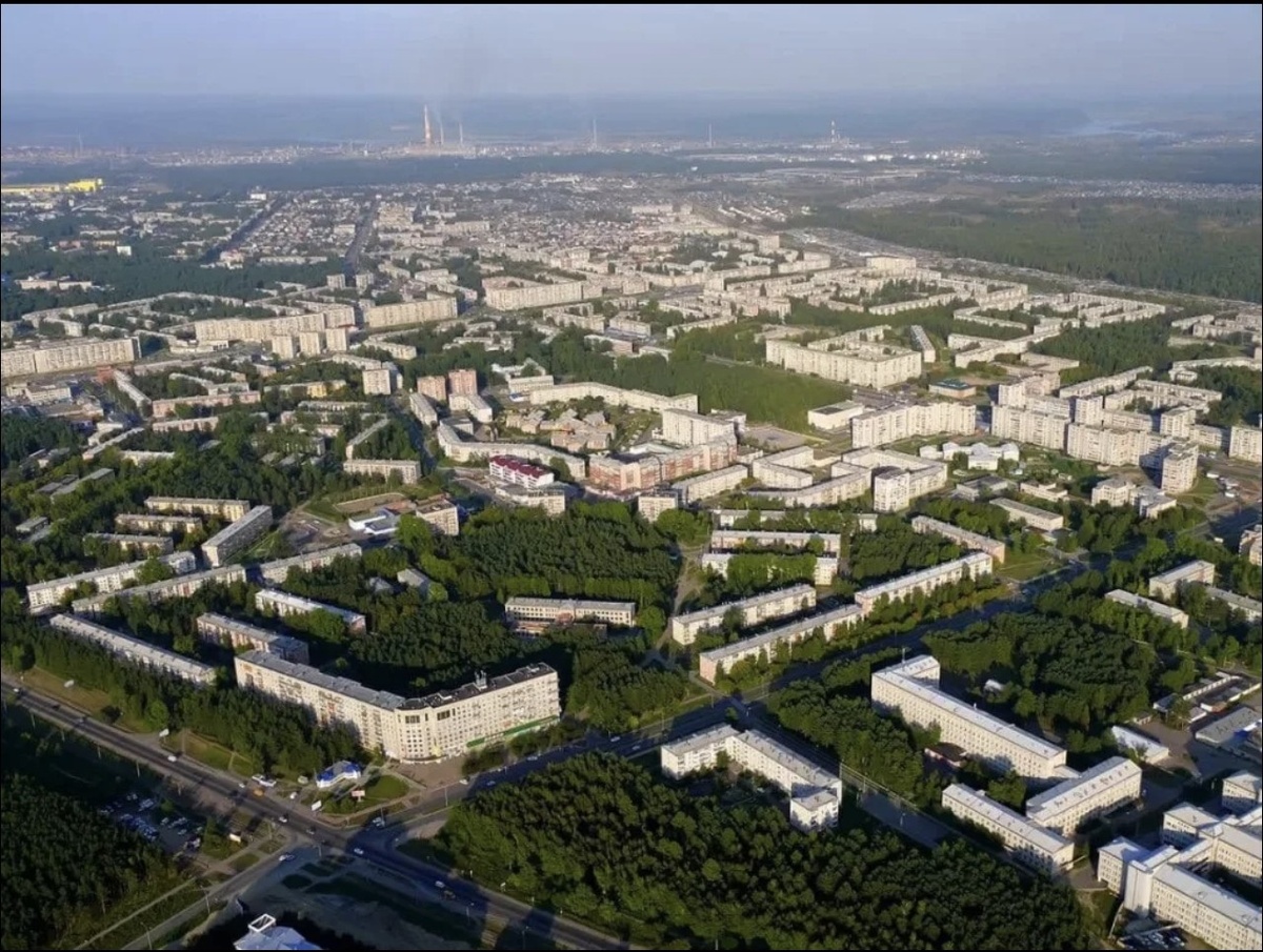 Город Ангарск, из Интернета. 