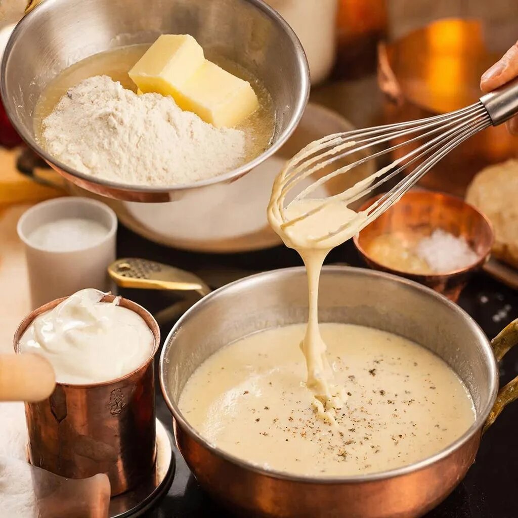 #Бешамель #ФранцузскаяКухня #БазовыйСоус #КулинарныеСоветы #ДомашняяКухня