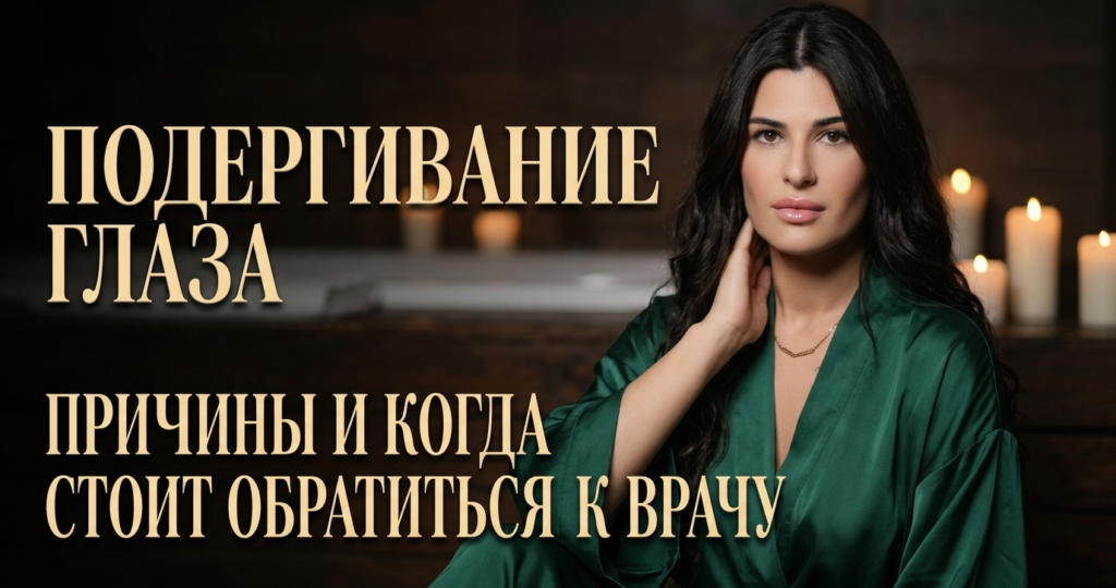 Подергивание глаза: причины и когда стоит обратиться к врачу