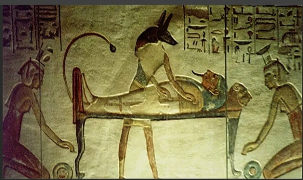 Собственно -воскрешение Осириса. Взято из открытых источников в интернете для иллюстрации 