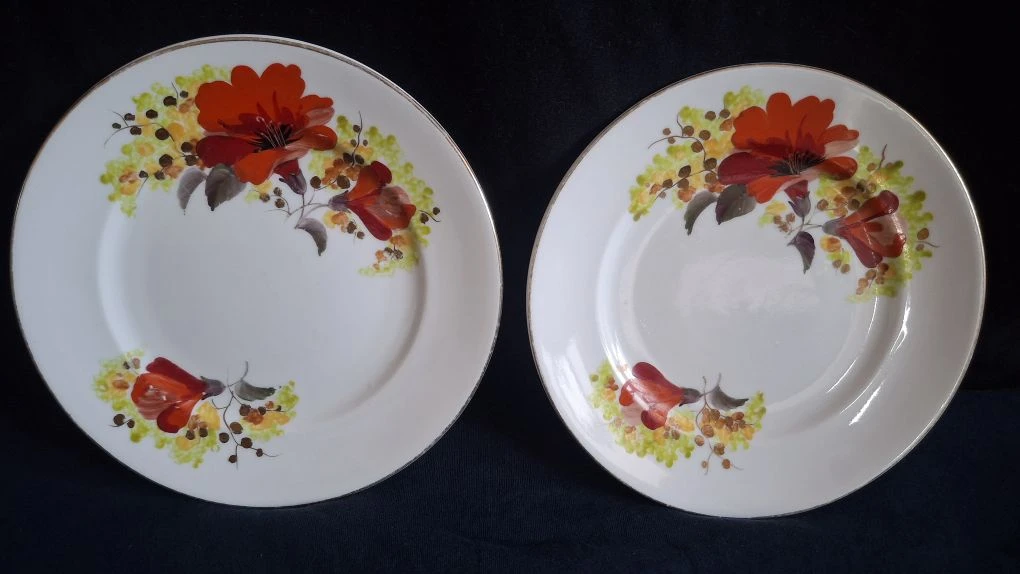 Тарелки ЛФЗ с ручной росписью