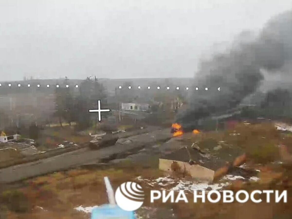    Бойцы спецназа "Ахмат" и смежные подразделения группировки "Север" уничтожили колонну техники ВСУ