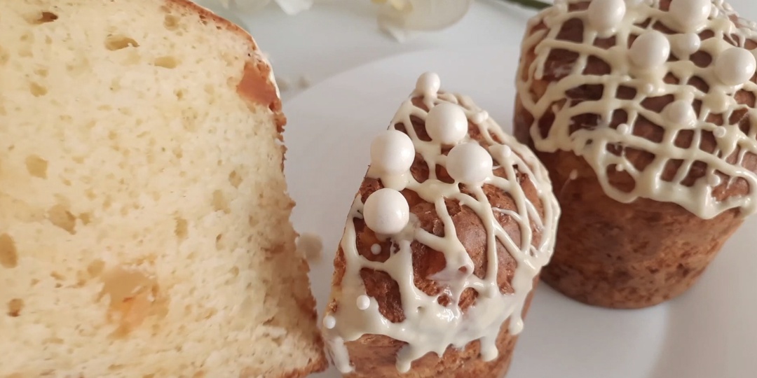 Творожный кулич : нежный, как облако, и без дрожжей