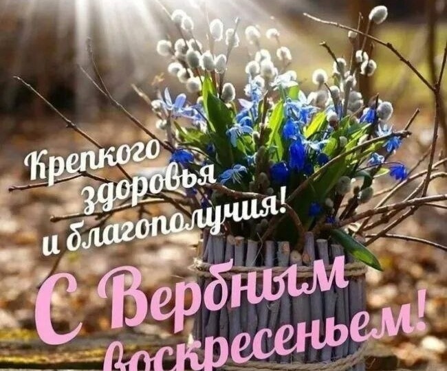 Дорогие наши подписчики, от всей души поздравляем вас с Вербным воскресением