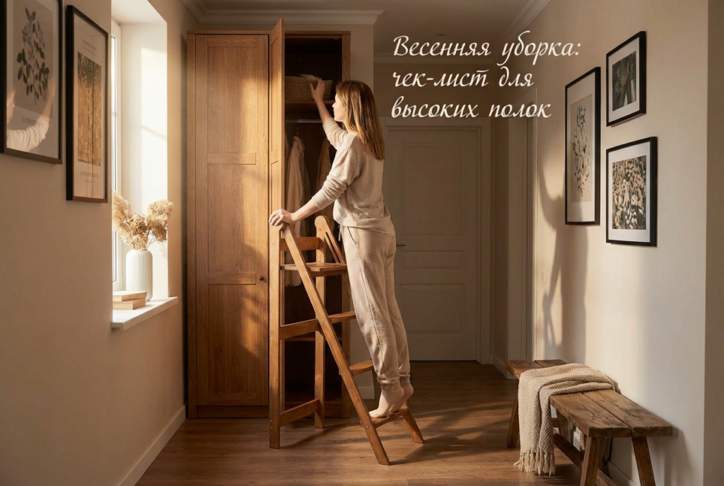    Пошаговый план весенней уборки каждой комнаты ecomebel