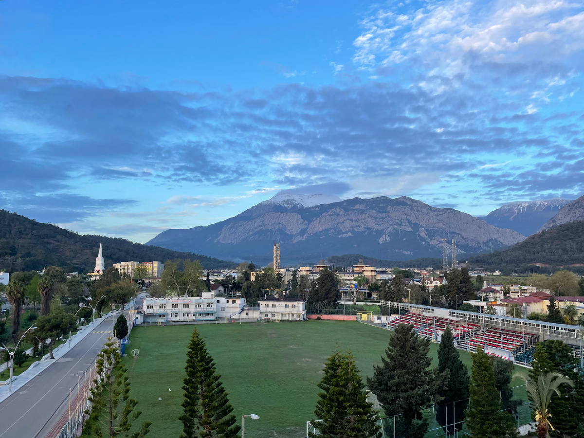 Вид с балкона