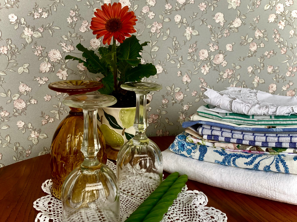 Готовлю не только посуду и продукты, но и текстиль