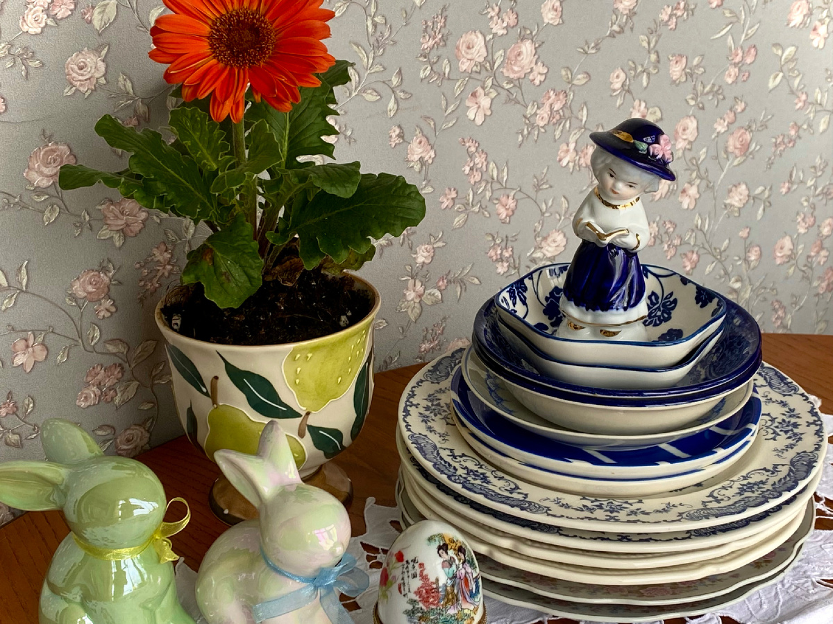 придумала, как буду сервировать стол на Пасху