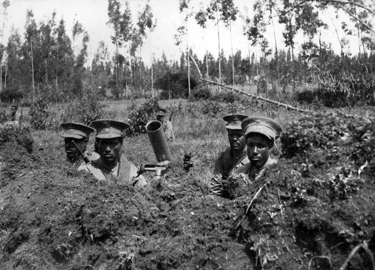 Армия Абиссинии, 1930-е годы. фото из rg.ru