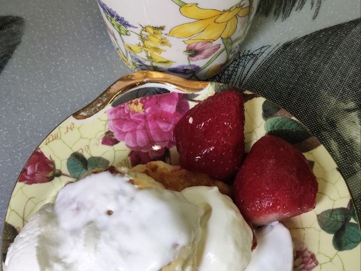 Решили на завтрак напечь сырников