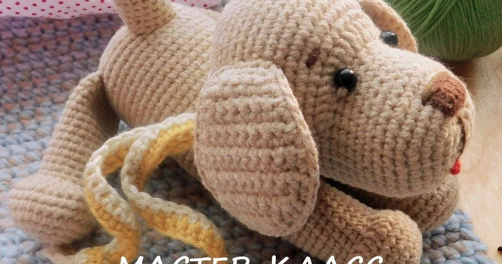 Описание вязания игрушки - щенок Тошка. Подробный мастер-класс