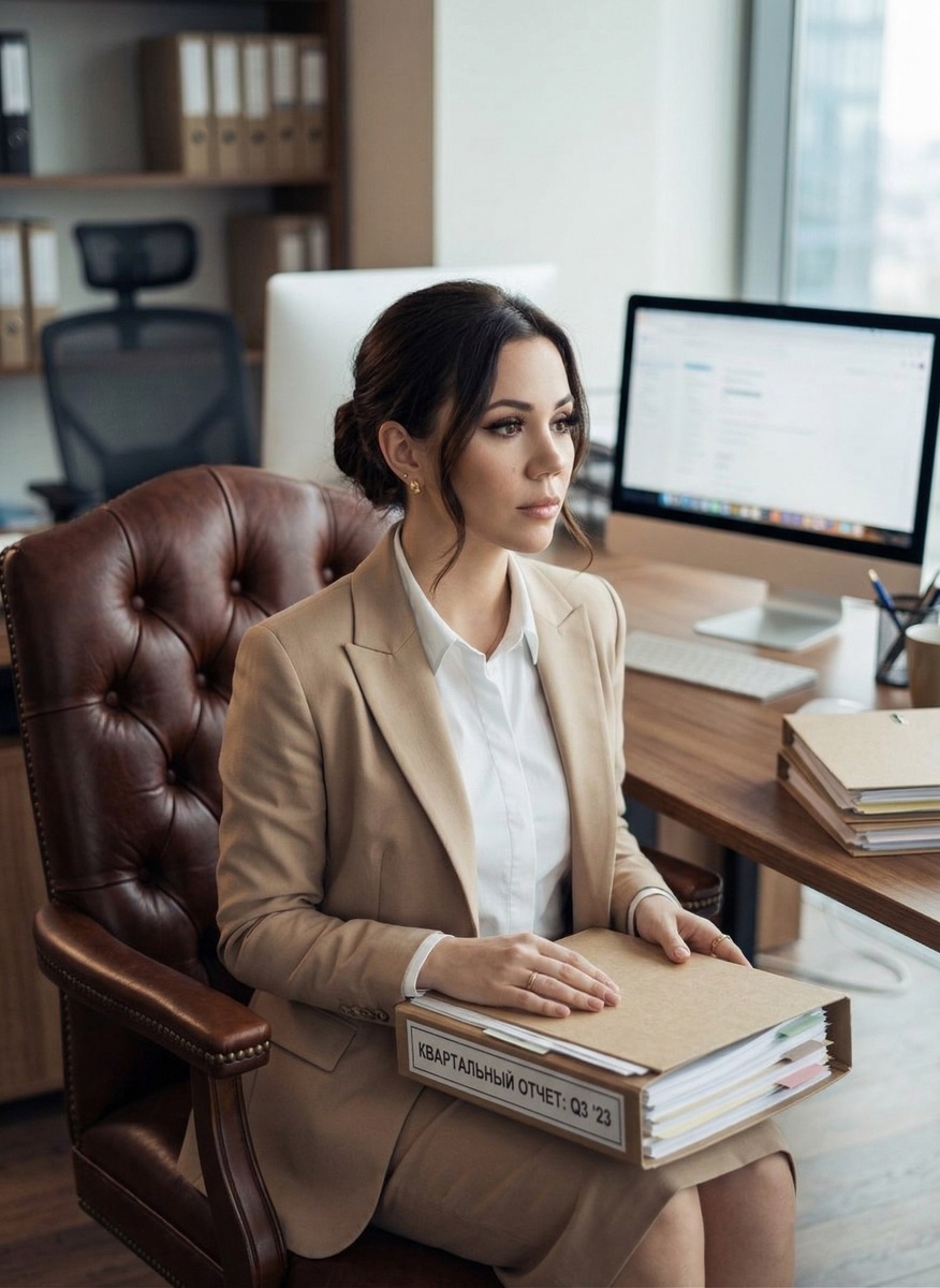 Фото создано ИИ. Любые совпадения случайны. Она ещё улыбается, но уже на грани: как не пропустить выгорание у сотрудника