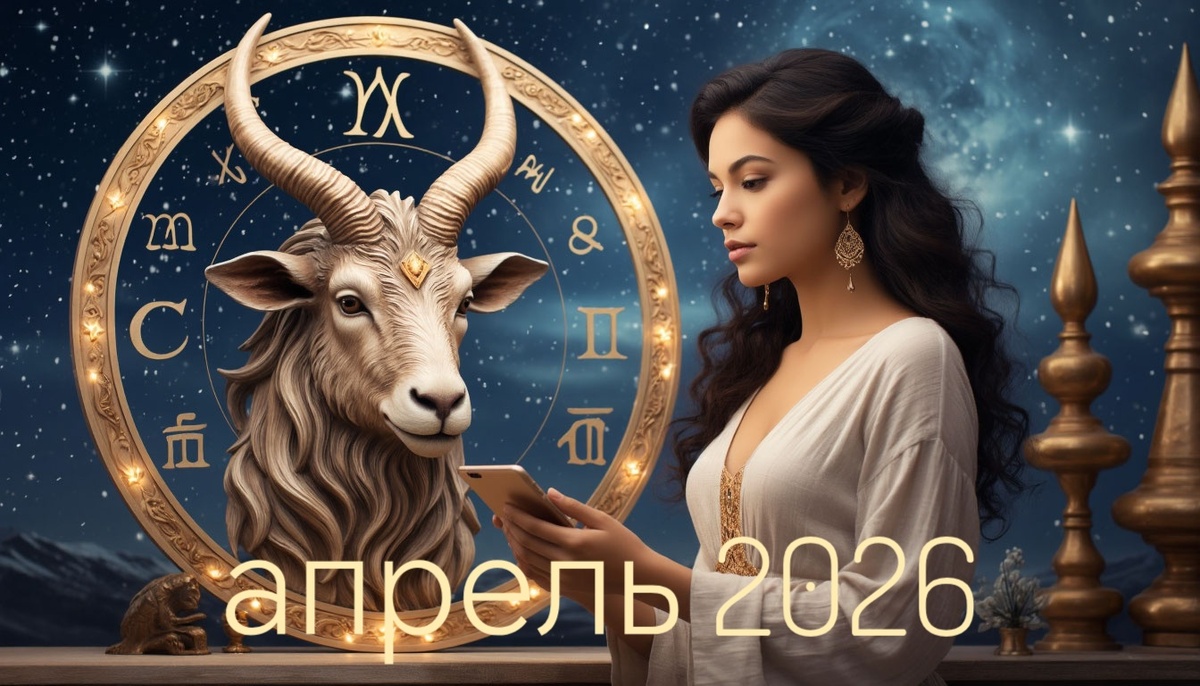 Гороскоп для женщины Козерога на апрель 2026 года