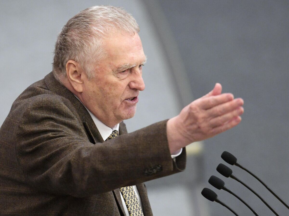    Руководитель фракции ЛДПР Владимир Жириновский на пленарном заседании Государственной Думы РФ | © РИА Новости / Владимир Федоренко