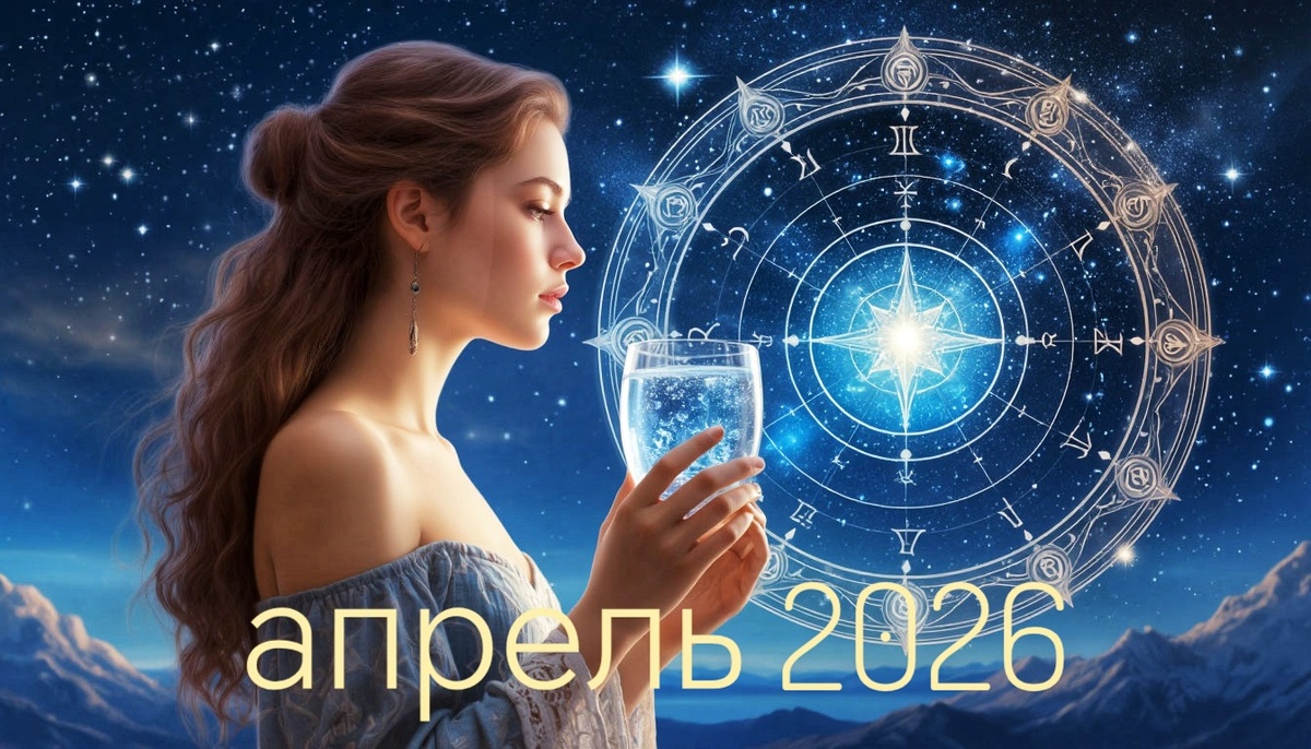 Гороскоп на апрель 2026 года для женщины Водолея