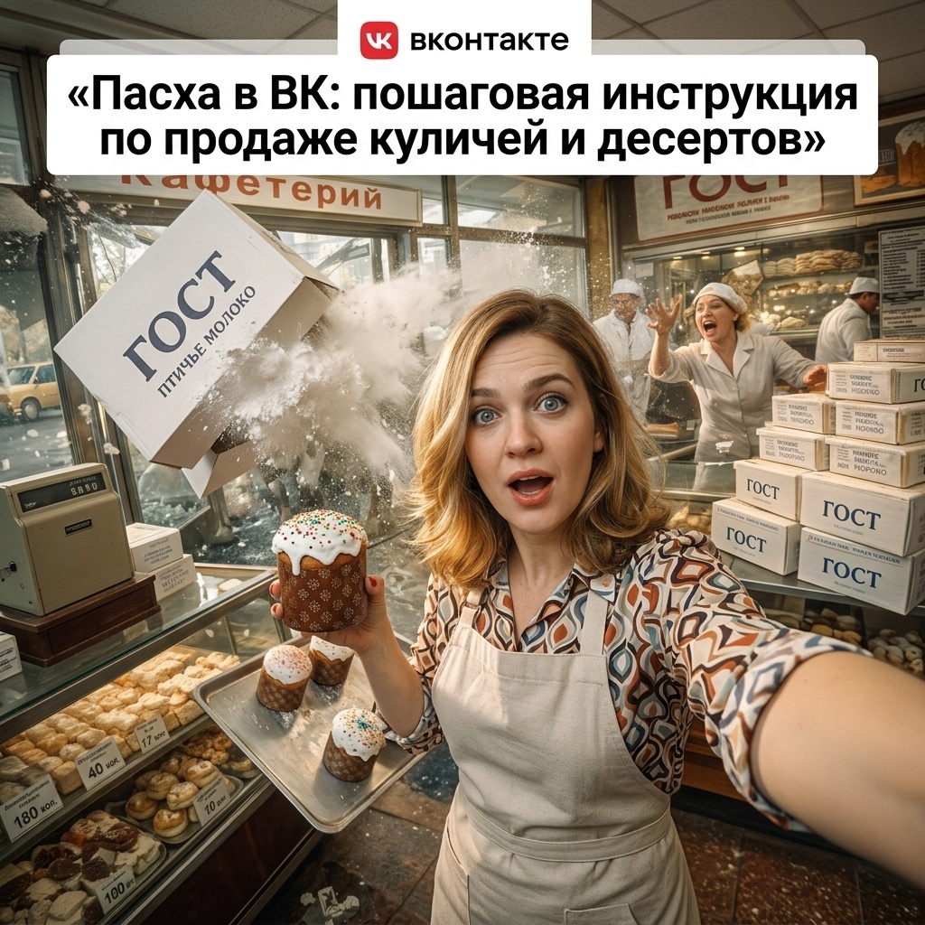    Как эффективно продавать пасхальные десерты через ВК: руководство admin
