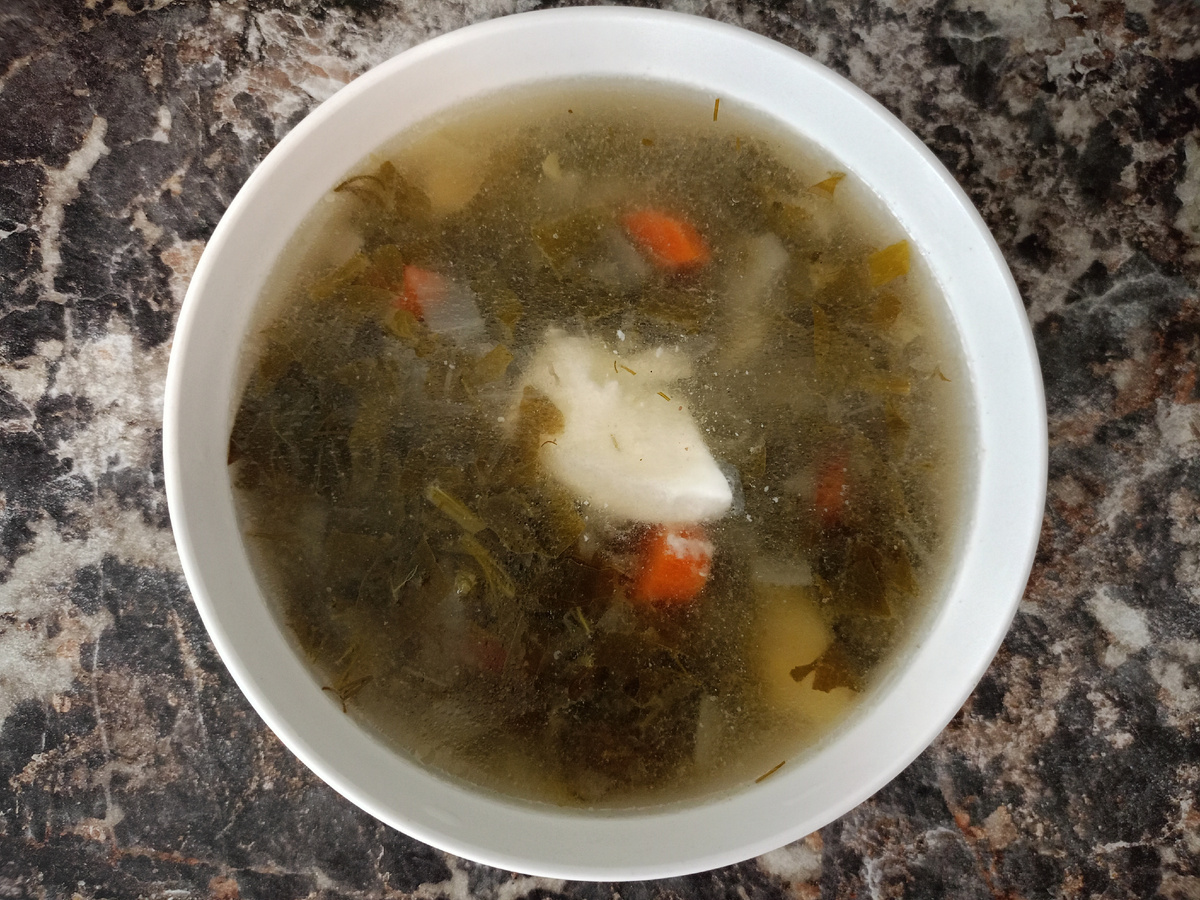 Из личного архива - Зелёный борщ