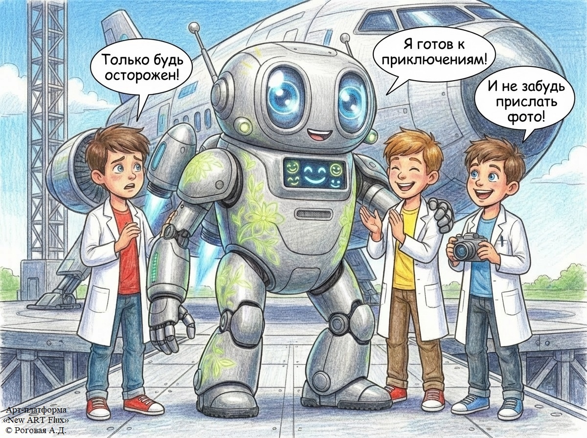 © Роговая А.Д. Арт-платформа «New ART Flux»