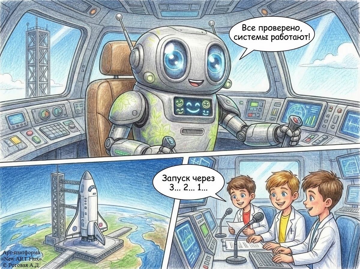 © Роговая А.Д. Арт-платформа «New ART Flux»