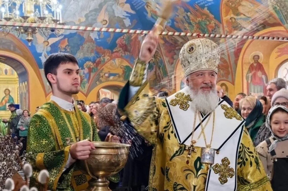    Вербное воскресенье отмечают жители Иркутской области 5 апреля