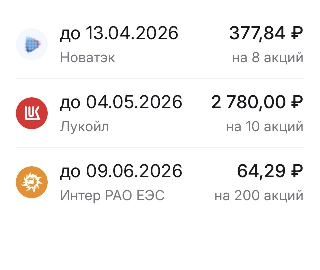 Жду дивиденды