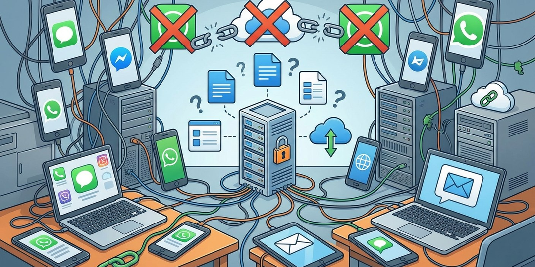 Когда WhatsApp* падает, а бизнес не ждёт: как кризис мессенджеров создал новый рынок в России и кто на этом заработал