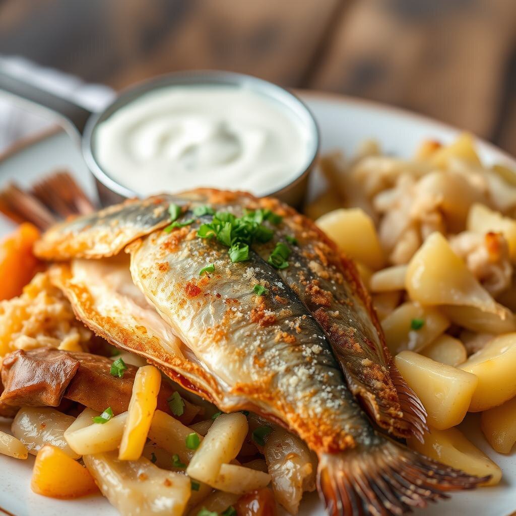 Вобла солёная жареная