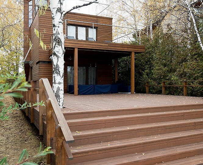 Домик в Подмосковье как "Капитальный трансформер"