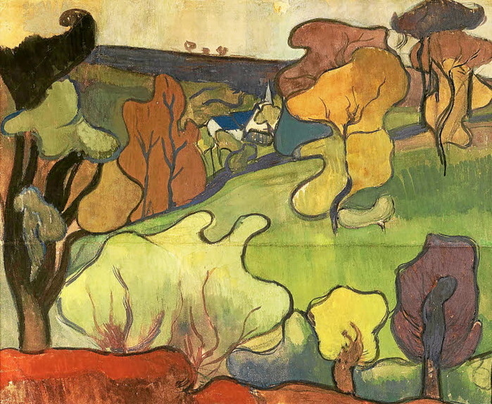 Могенс Баллин. Церковь в Сен-Нольфе, Бретань. 1892