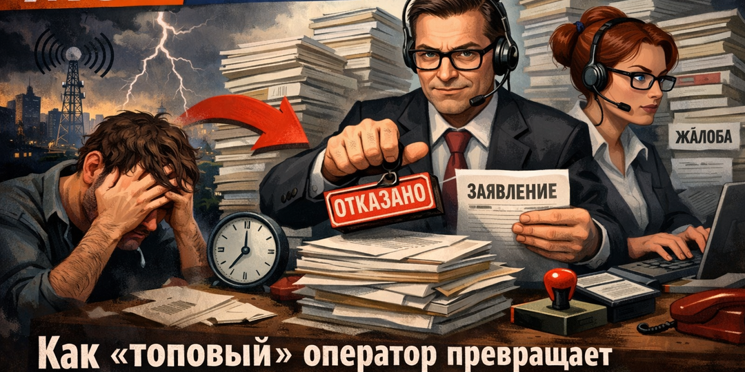 MCN Telecom: Как «топовый» оператор связи превращает горе клиента в бюрократический кошмар