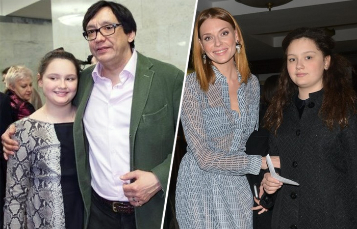 В детстве с папой и мамой