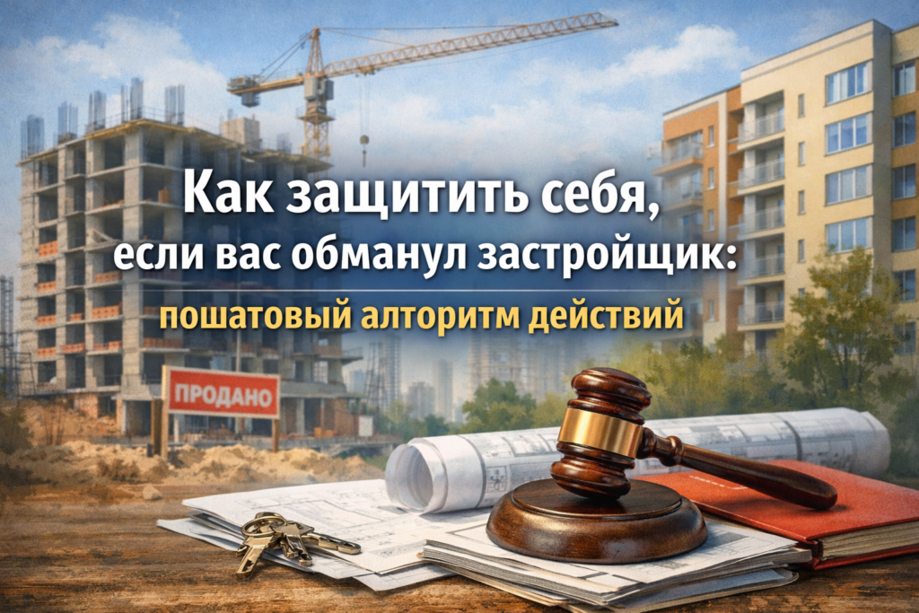    sekrety_zashchity_ot_obmana_zastroishchika_poshagalnyy_algoritm_diyistviy Venim