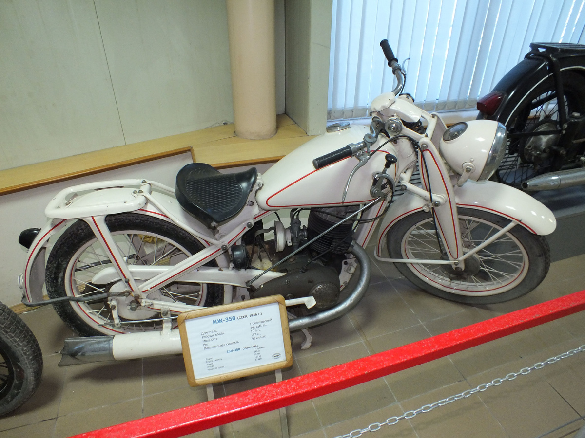 ИЖ-350 в музее