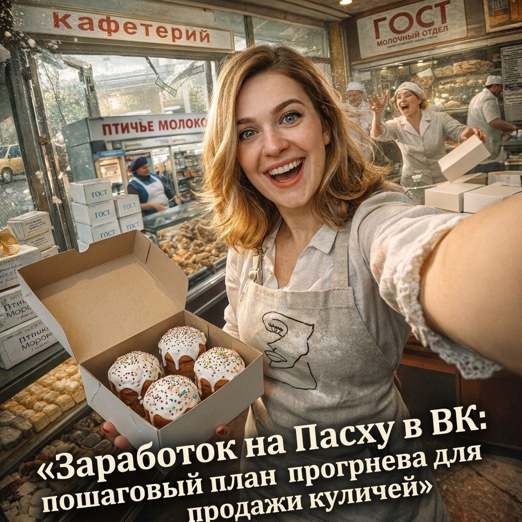    Как заработать на продаже куличей в ВК: стратегия прогрева admin