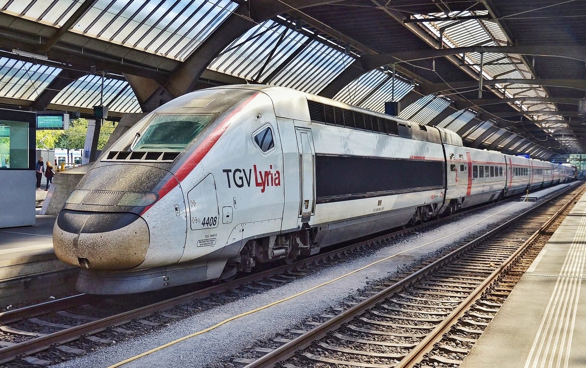 TGV POS 4408. Швейцария, Центральный вокзал Цюриха. Автор: Spoor4Foto. Дата: 24 апреля 2017 г.