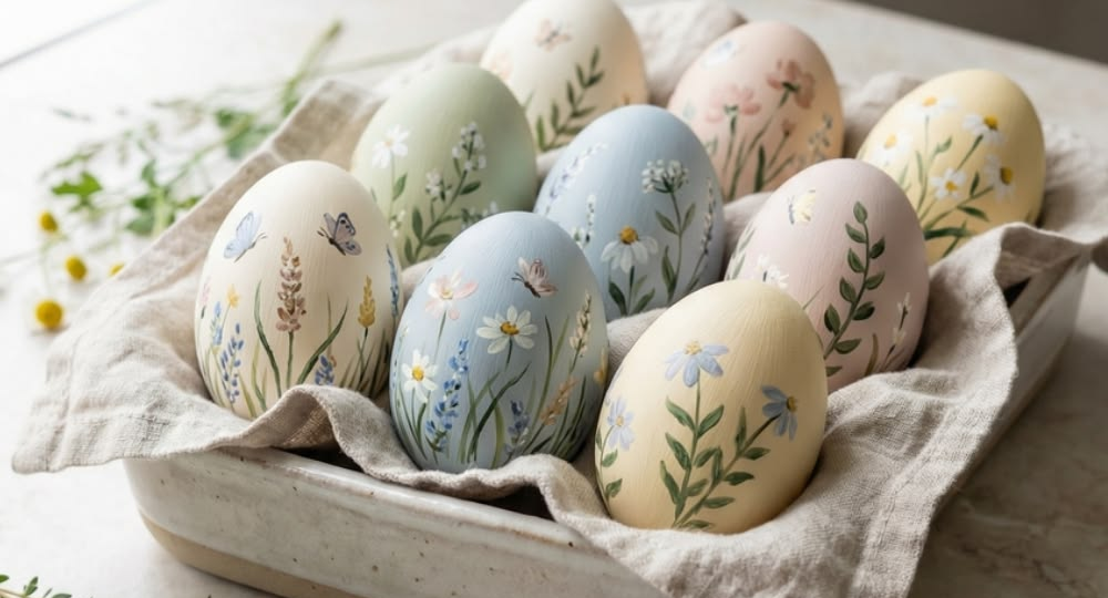 Украшение пасхальных яиц: топ-9 идей