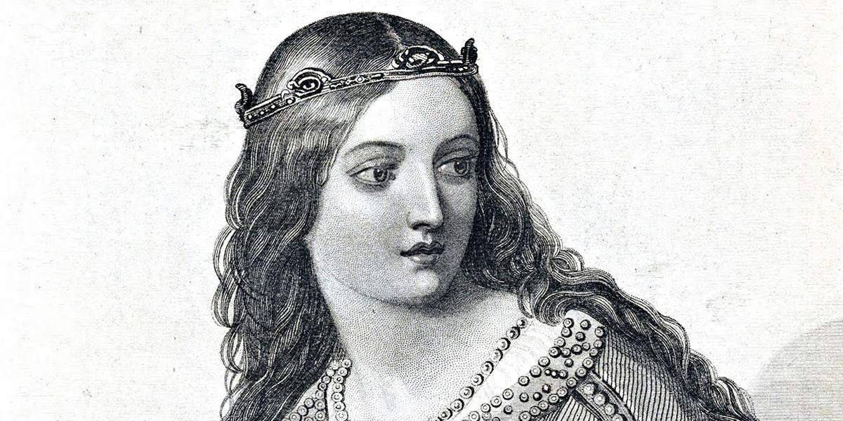 Бланка Кастильская. Реконструкция по средневековым изображениям.
