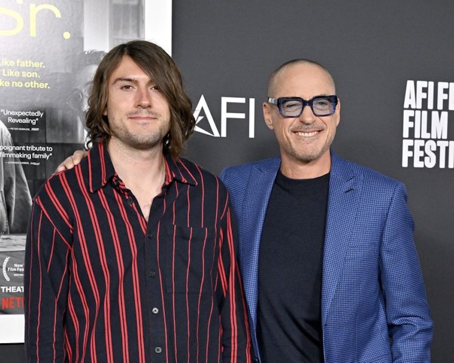 Индио Дауни с отцом