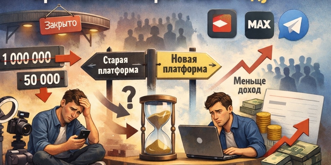 Основная проблема блогеров в 2026 году