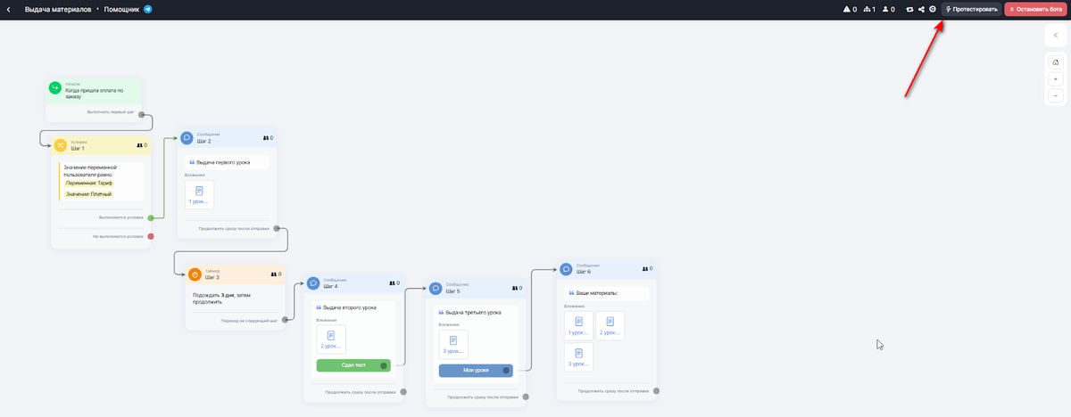 Отслеживание действий пользователя