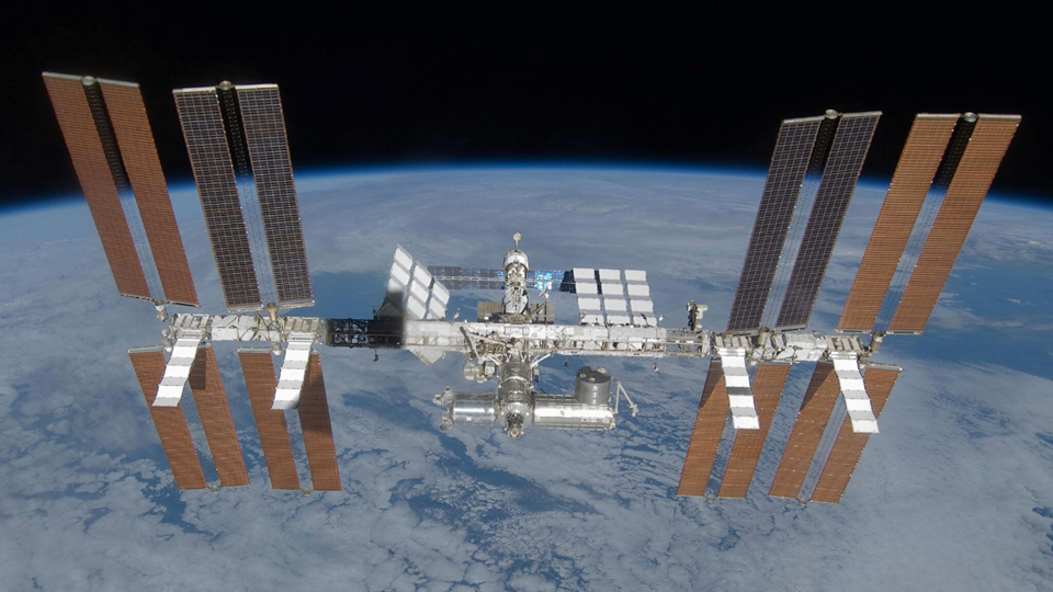Международная космическая станция в полете. Фото: NASA
