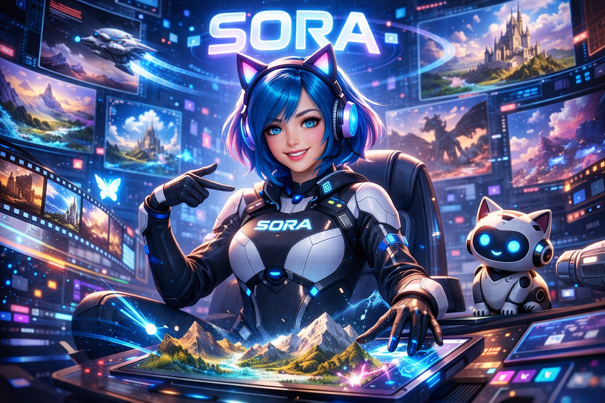 Создано автором в Sora.