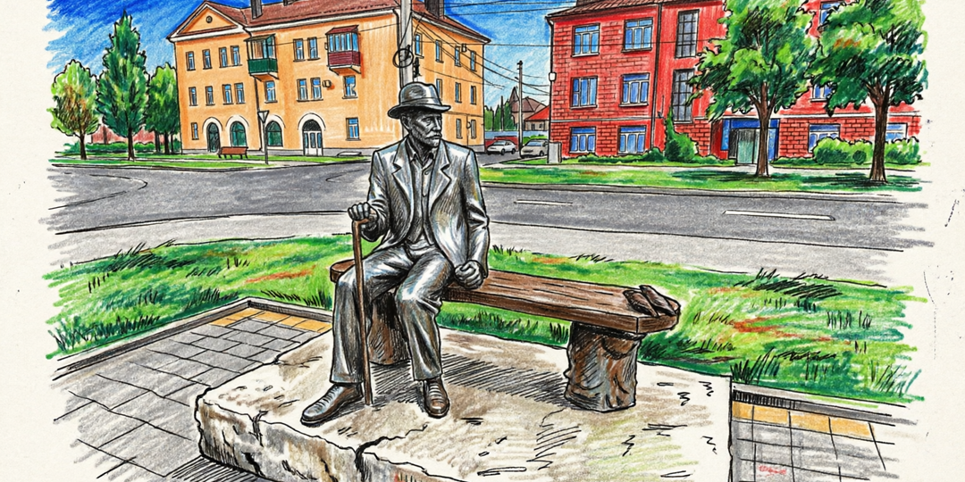 Фирменный поезд, нефирменный вагон, проводница имени «не знаю» и бронзовое яблоко в сумерках.