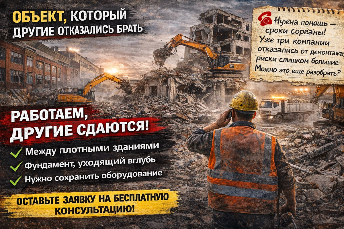 Объект, который другие отказались брать