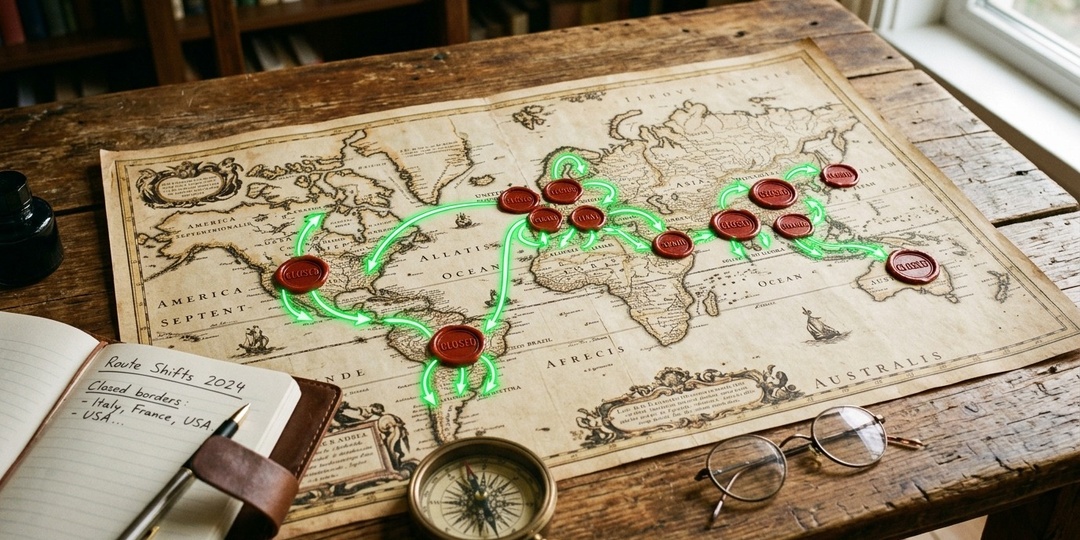 12 стран, которые «закрываются» в 2026: первый честный список и готовые альтернативы