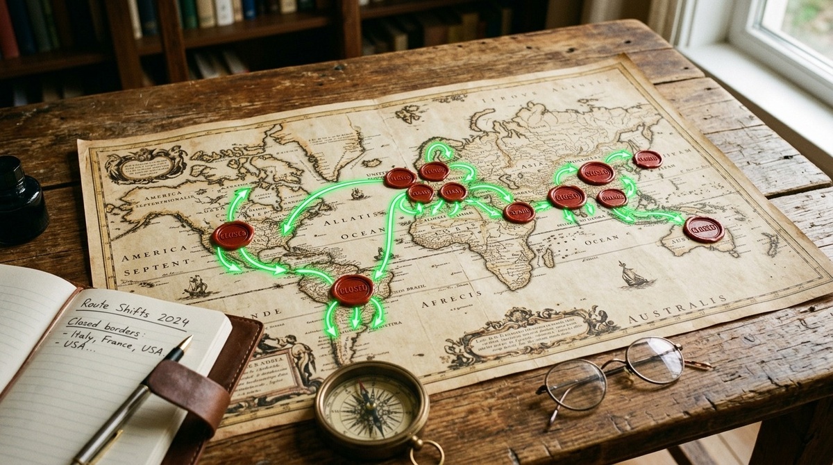 12 стран, которые «закрываются» в 2026