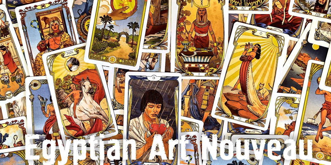 Обзор колоды: Egyptian Art Nouveau Tarot (Египетское ар-нуво таро)